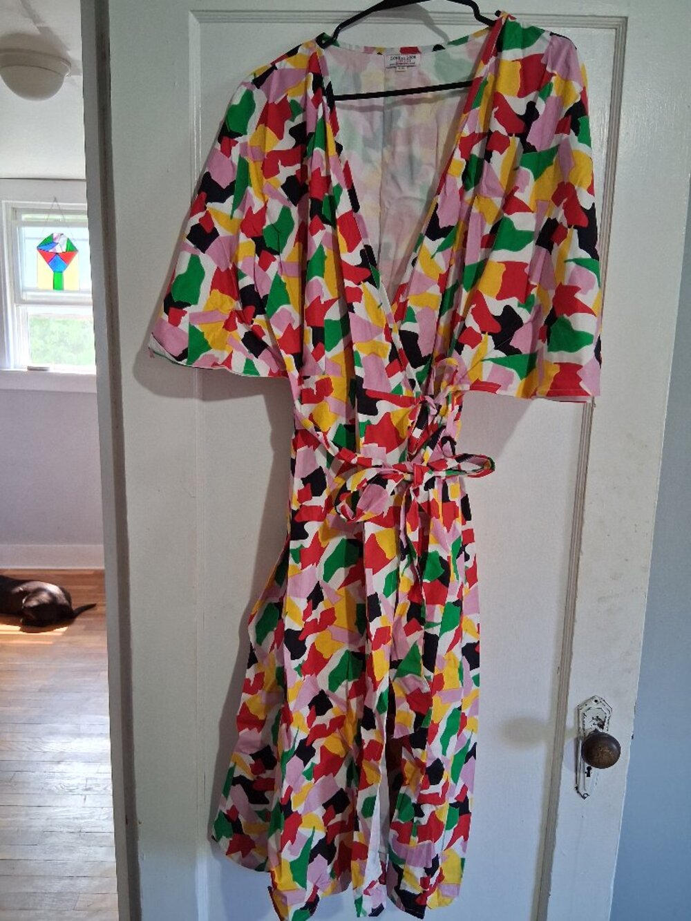 Love Ur Look London Plus size wrap dress